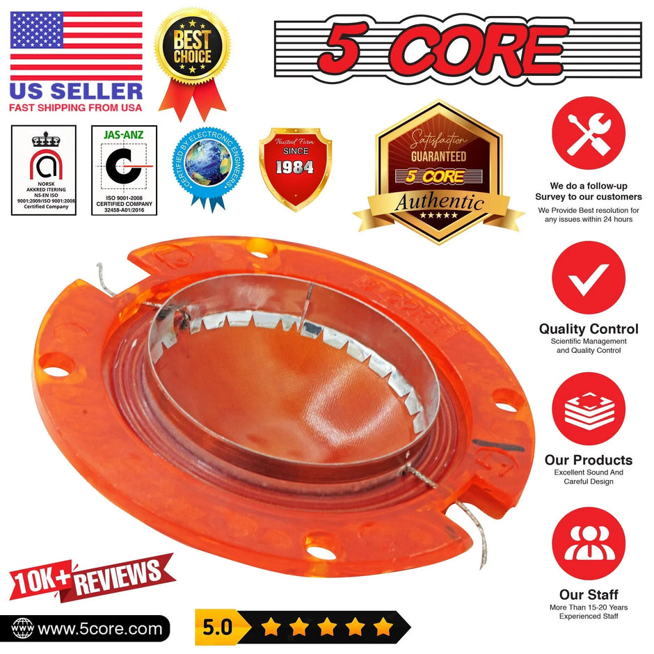 5 Core Voice Coil Diaphragm • Phenolic 2
