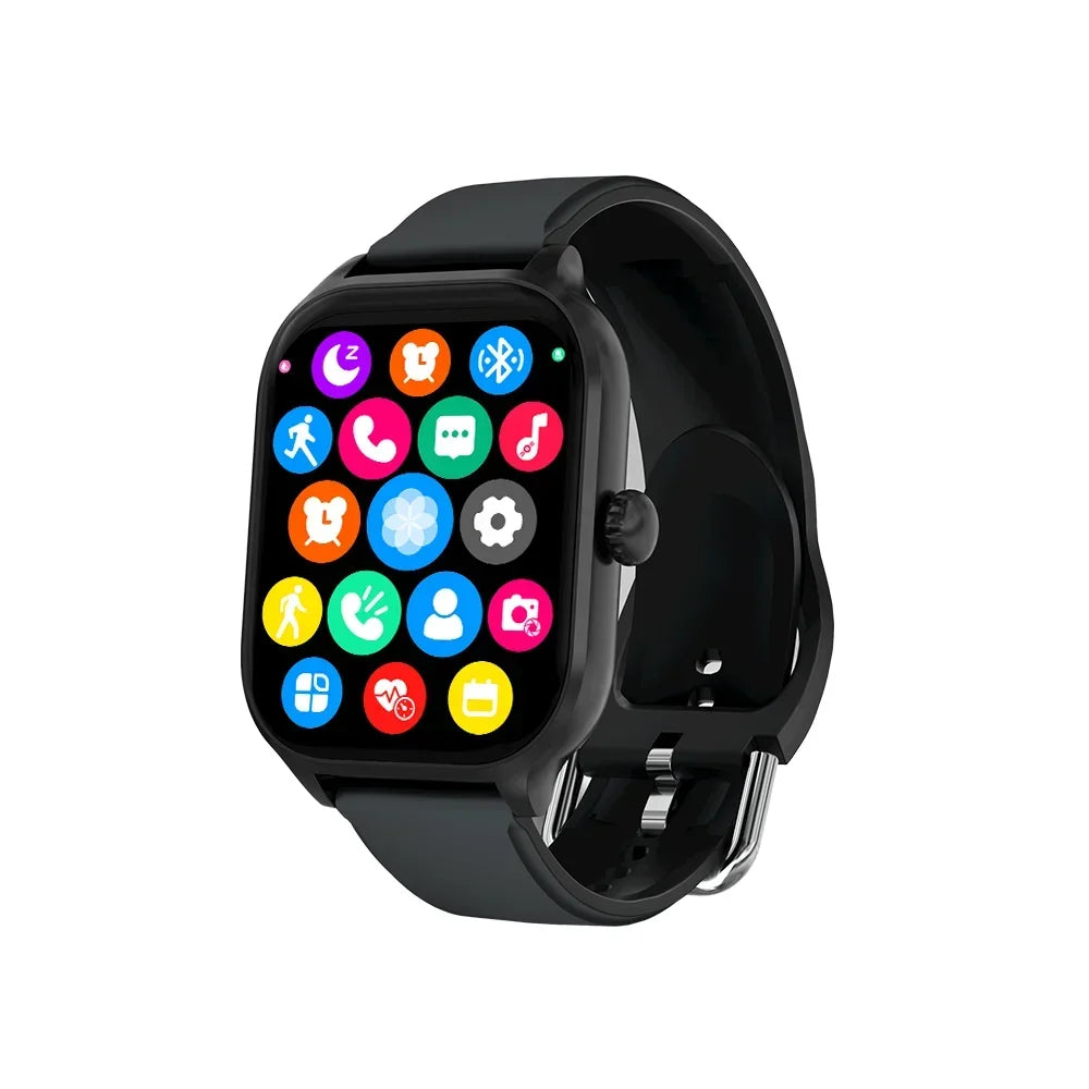 2025 New 2.01 Inch Smart Watch Man Woman Gift Full Touch Screen Sports Fitness Watch BT Call Digital Smart Watch Fashion Ladies