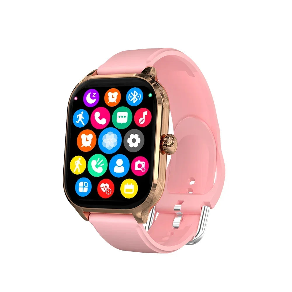 2025 New 2.01 Inch Smart Watch Man Woman Gift Full Touch Screen Sports Fitness Watch BT Call Digital Smart Watch Fashion Ladies