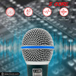5Core XLR Microphone Dynamic Mic Karaoke Singing Studio Microfono Handheld Mics