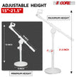 5Core Desktop Mic Stand round Base Universal Desk Microphone Holder Table Top Stands
