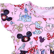 Princess Mouse Bow Toddler Girl Dress Summer Outfit Birthday Party Clothes Girls Flutter Sleeve Knee Length Dress 1-7 Years