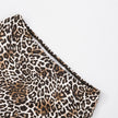 CUTENOVA Women'S Leopard Print Sleeveless Hook Button Tank Top + Package Hip Mini Half Skirt Sexy Two Piece Set Summer New