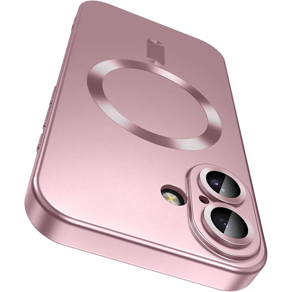 For Magsafe Magnetic Wireless Charge Phone Cases For iPhone 16 Pro Max Plus Case Camera Back Cover Accessories