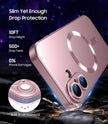 For Magsafe Magnetic Wireless Charge Phone Cases For iPhone 16 Pro Max Plus Case Camera Back Cover Accessories