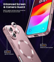 For Magsafe Magnetic Wireless Charge Phone Cases For iPhone 16 Pro Max Plus Case Camera Back Cover Accessories