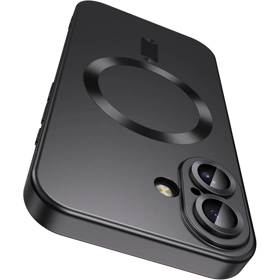For Magsafe Magnetic Wireless Charge Phone Cases For iPhone 16 Pro Max Plus Case Camera Back Cover Accessories