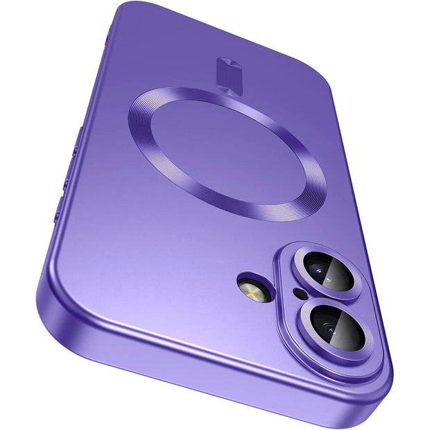 For Magsafe Magnetic Wireless Charge Phone Cases For iPhone 16 Pro Max Plus Case Camera Back Cover Accessories