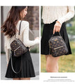 Flower backpack 2022 ladies bag fashion backpack women's bag bag women's fresh and sweet student school bag
