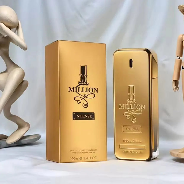 100ml Perfume Golden Million Gold Brick Extrait - Men's Long-Lasting Woody Perfume Men's Perfume Pray Fragrance