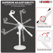 5Core Desktop Mic Stand round Base Universal Desk Microphone Holder Table Top Stands