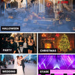 5Core Fog Smoke Machine 1200W Low Lying Indoor Outdoor 1L Fog Maker with LED Lights