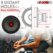 5Core 8 Inch Midrange Door Speaker 580W PMPO Subwoofer W Aluminum Bullet 8O Sub Woofer