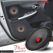 5Core 8 Inch Midrange Door Speaker 500W PMPO Subwoofer W Aluminum Bullet 4Ω Sub Woofer