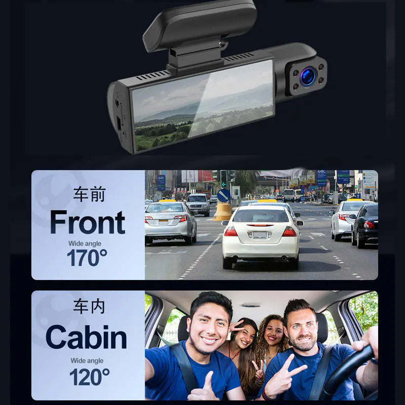 3.16-Inch Dual Recording 1080P Car DVR